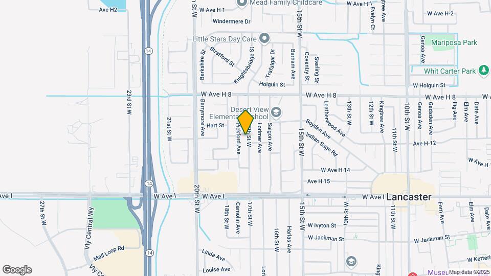 45409 17th St W Map and Location Details