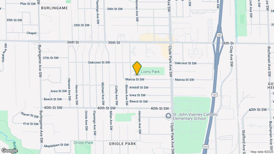 1011 Marcia St SW Map and Location Details