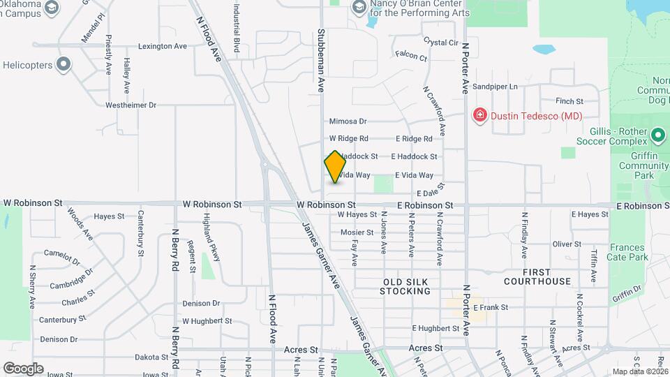 211 W Dale St Map and Location Details