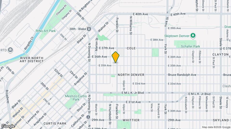 3503 Franklin St Mapa y Detalles de la Ubicación