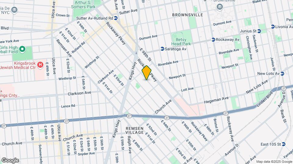 388 E 96th St Mapa y Detalles de la Ubicación