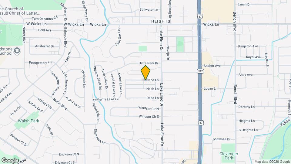 1245 Cody Dr Mapa y Detalles de la Ubicación