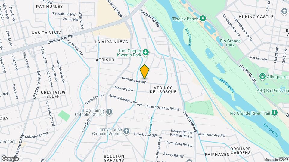 1717 Gonzales Rd SW Map and Location Details