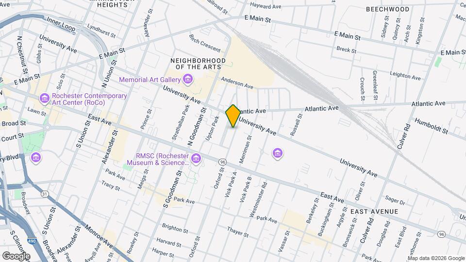 39 Oxford St Mapa y Detalles de la Ubicación
