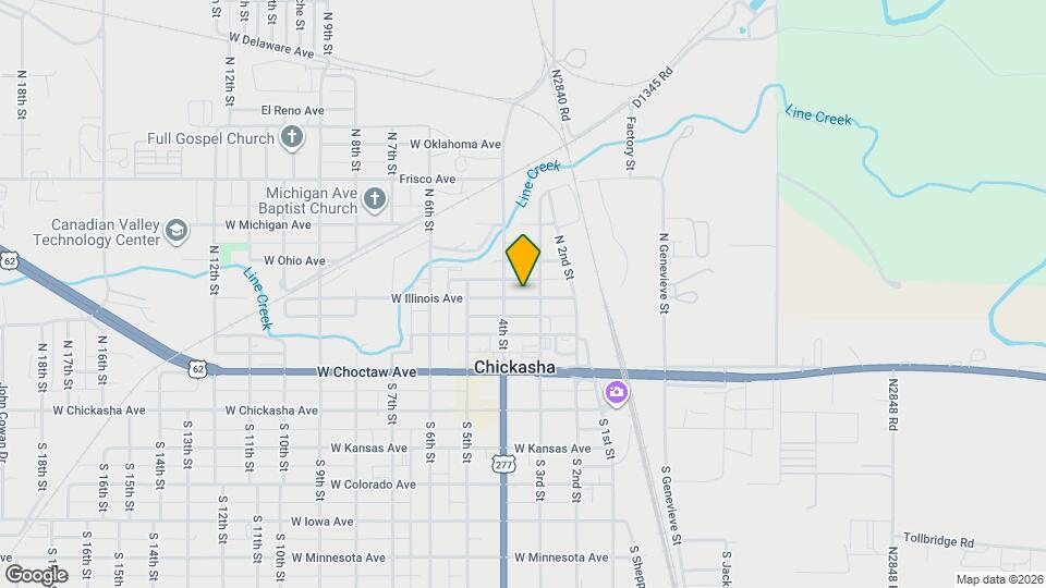 314 W Illinois Ave Map and Location Details