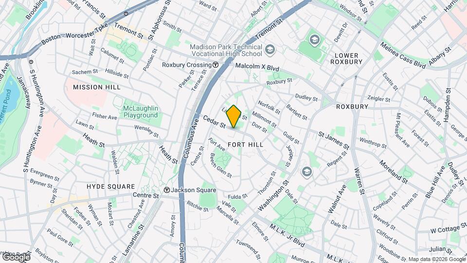 120 Cedar St Map and Location Details