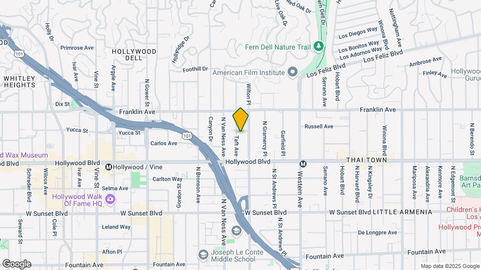 1800 Taft Ave Mapa y Detalles de la Ubicación