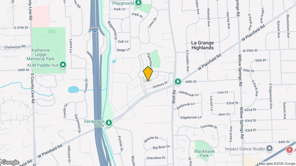 1015 White Pine Ln Map and Location Details