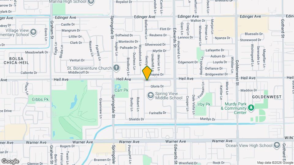 6262 Heil Ave Map and Location Details