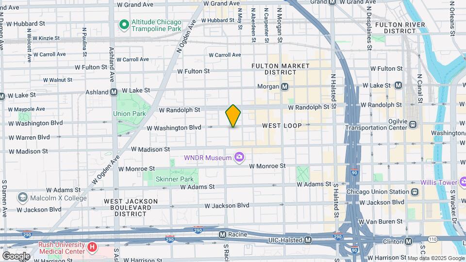 23 N Racine Ave, Unit 434 Map and Location Details