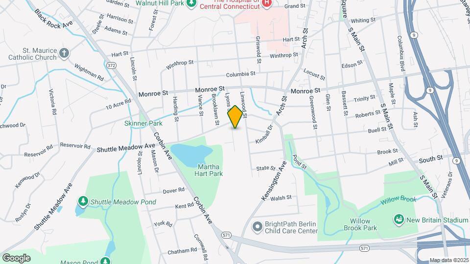 106 Lyons St Map and Location Details