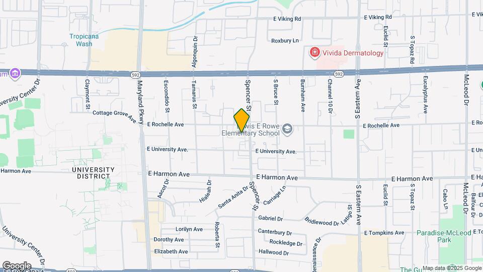 4339 Spencer St Map and Location Details