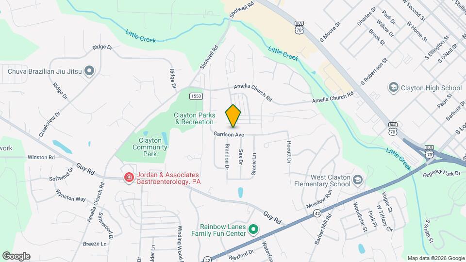 603 Garrison Ave Mapa y Detalles de la Ubicación