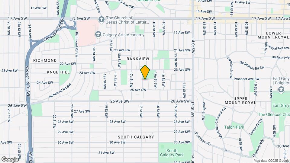 2508 17th St SW Map and Location Details