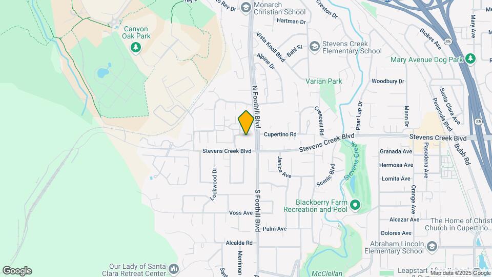22650 Silver Oak Ln Map and Location Details
