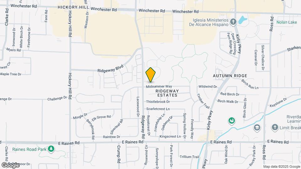 6234 Midsummer Way Map and Location Details