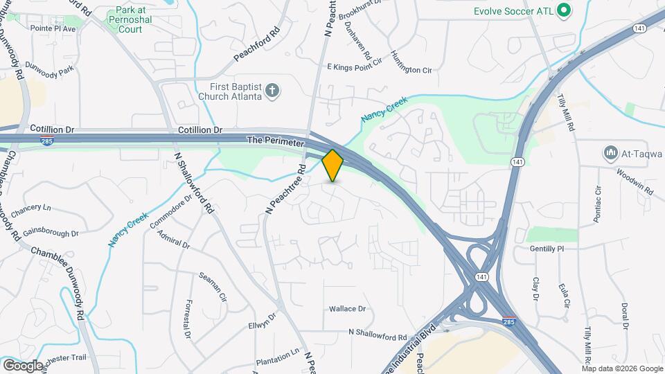 4210 Morrison Wy Map and Location Details