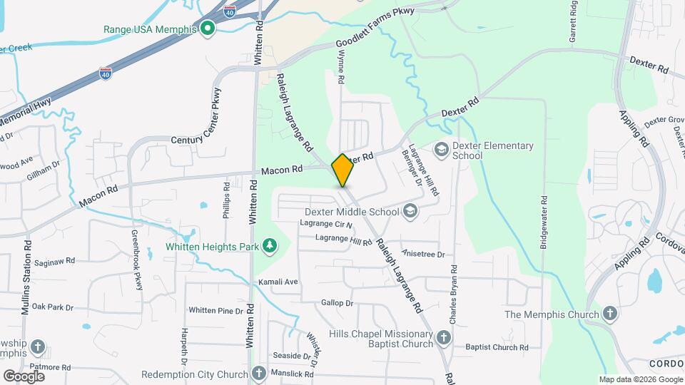 6893 Raleigh Lagrange Rd Map and Location Details