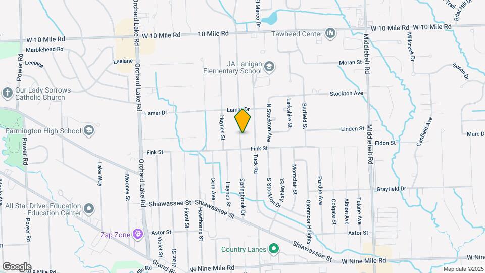 23362 Springbrook Dr Map and Location Details