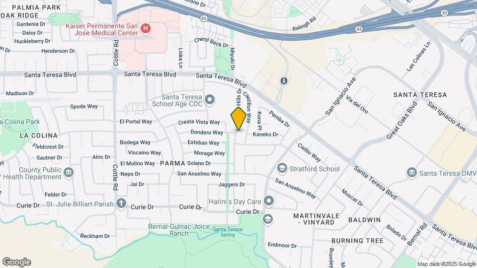 6302 Purple Hills Dr Map and Location Details