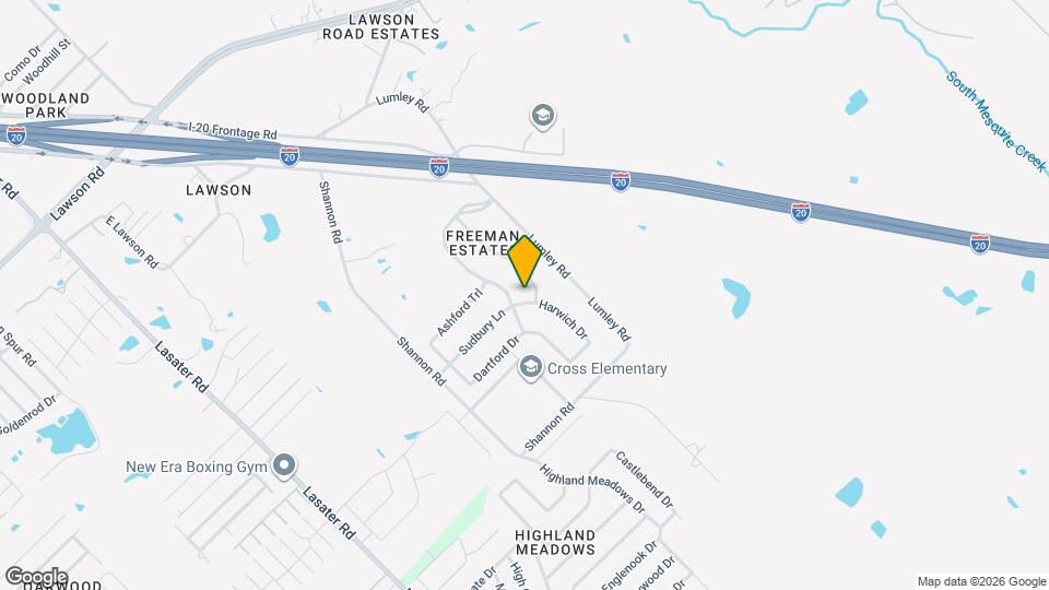 6404 Sudbury Ln Map and Location Details