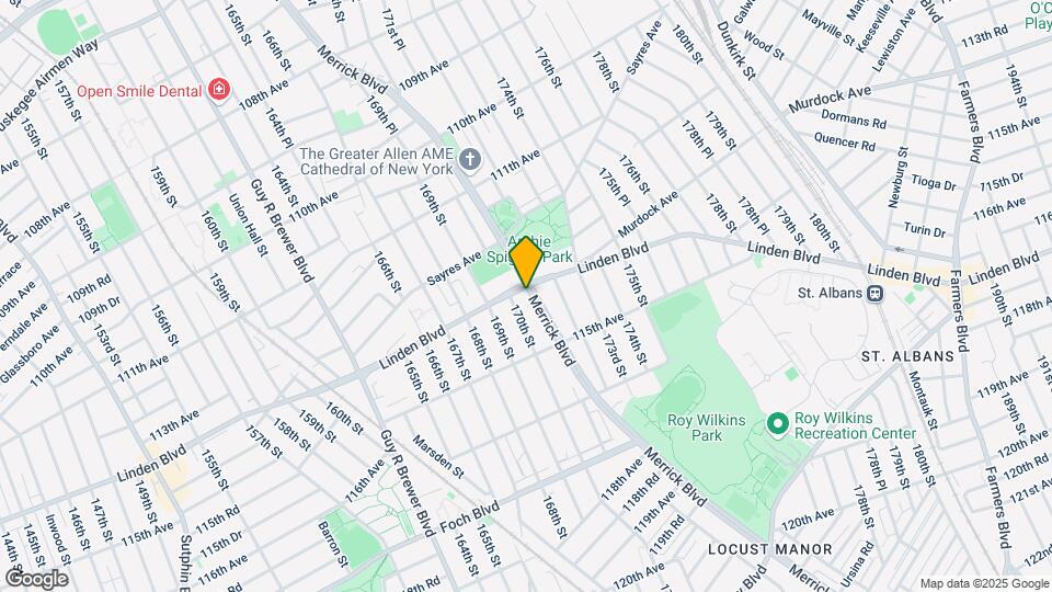 114-08 Merrick Blvd Mapa y Detalles de la Ubicación