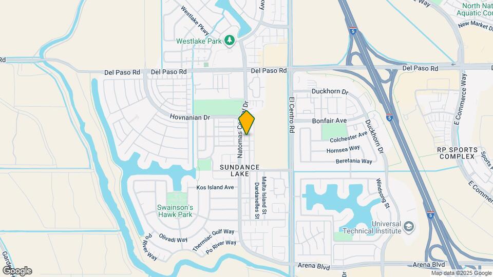 4407 Adriatic Sea Way Map and Location Details