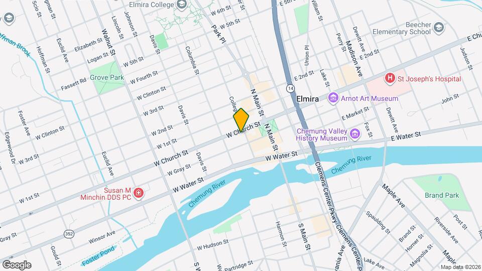 209 College Ave, Unit 2 Map and Location Details