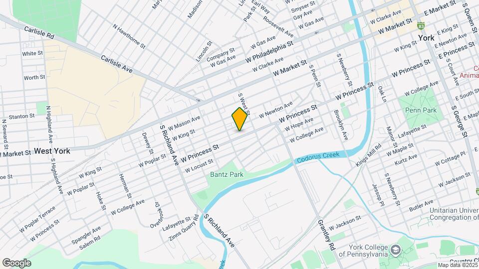 643 W Princess St Map and Location Details