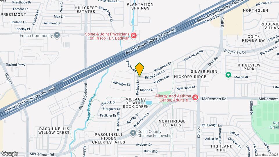 4440 Ridge Point Ln Map and Location Details
