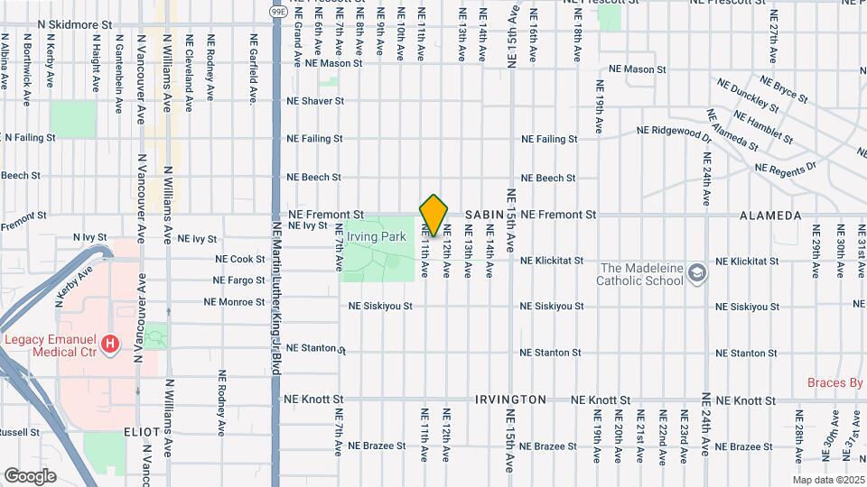 3336 NE 11th Ave Map and Location Details