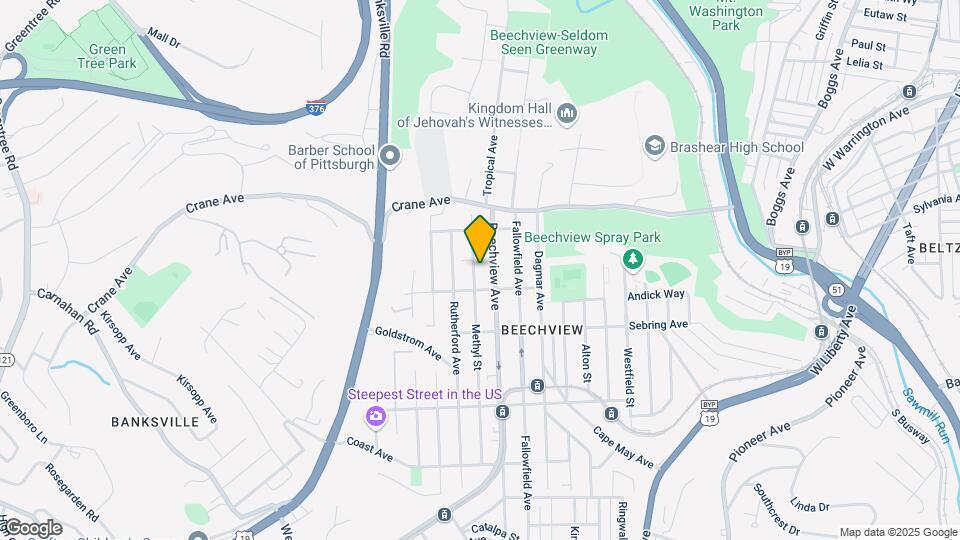 1329 Methyl St Map and Location Details