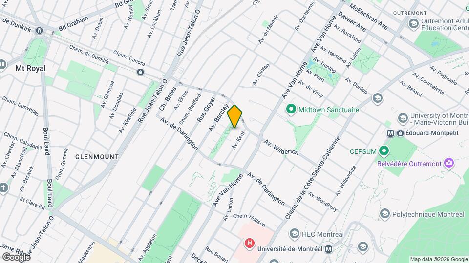 2740 De Darlington Pl Map and Location Details