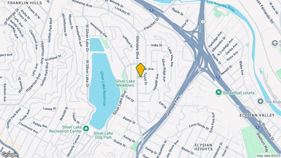 2352 Glendale Blvd Map and Location Details