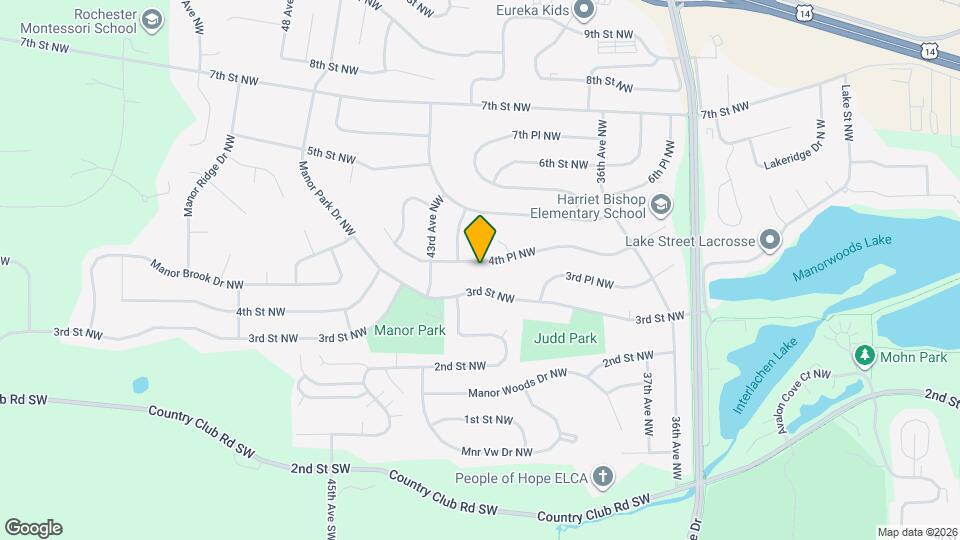 4060 4th Pl NW Map and Location Details