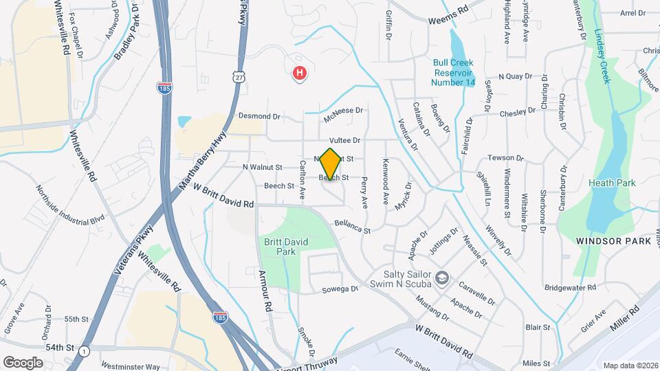 5724 Sanford Ave Map and Location Details