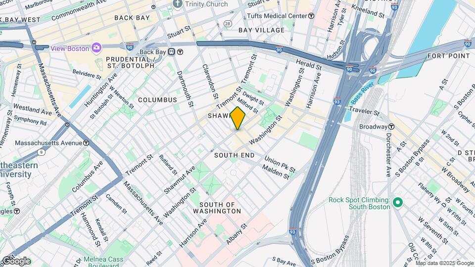 312 Shawmut Ave, Unit 6 Mapa y Detalles de la Ubicación