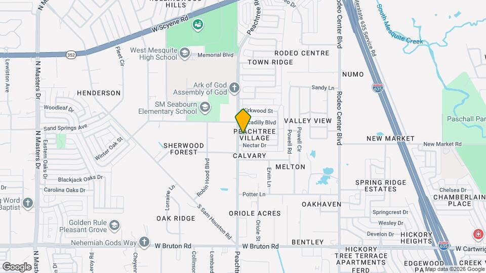 2140 Norcross Dr Map and Location Details