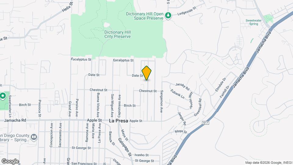 1504 San Bernardino Ave Mapa y Detalles de la Ubicación