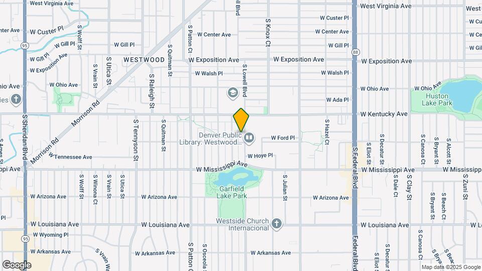 975 S Lowell Blvd Map and Location Details