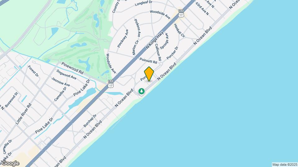 5515 N Ocean Blvd Map and Location Details