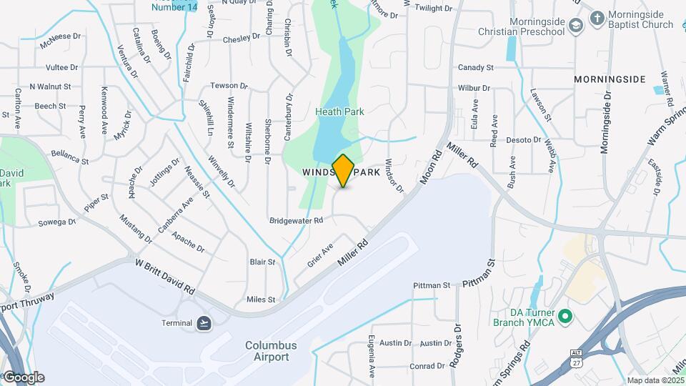 3736 Winkfield Pl Map and Location Details