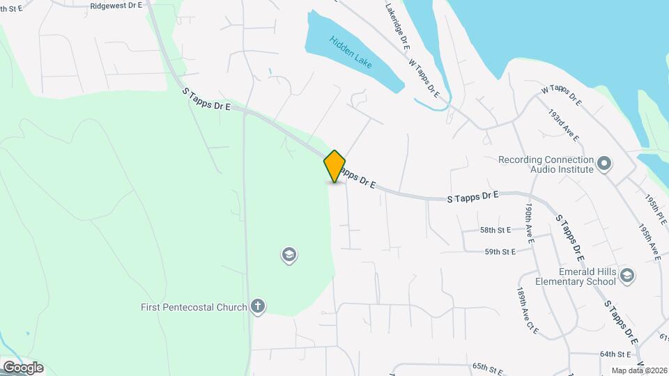 18208 56th St Ct E Map and Location Details