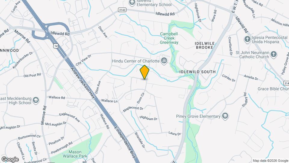 7530 Fowler Springs Lane Map and Location Details