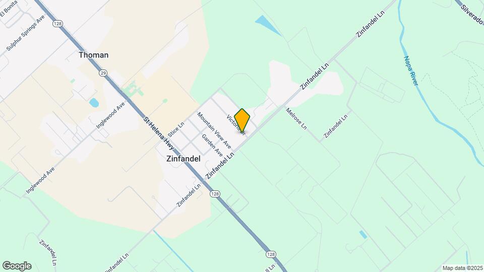 800 Zinfandel Ln Map and Location Details