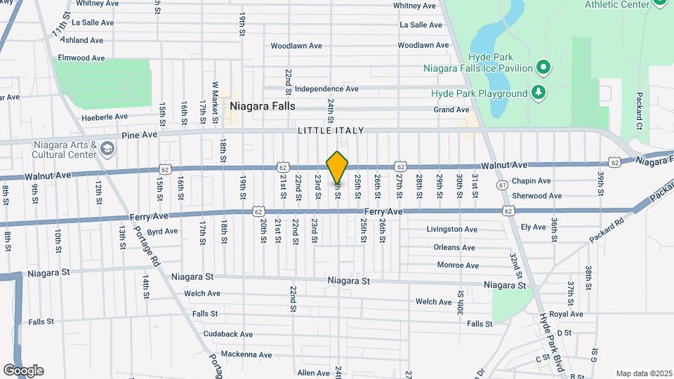533 24th St Map and Location Details