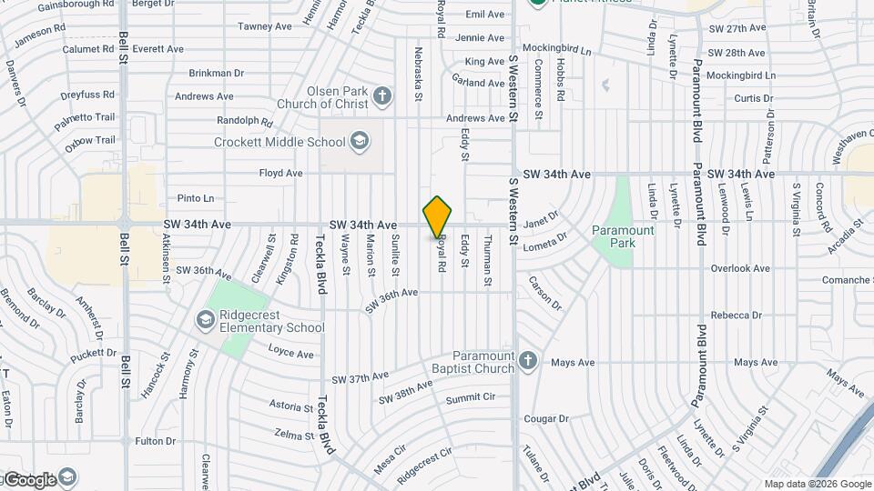 3406 Royal Rd Mapa y Detalles de la Ubicación