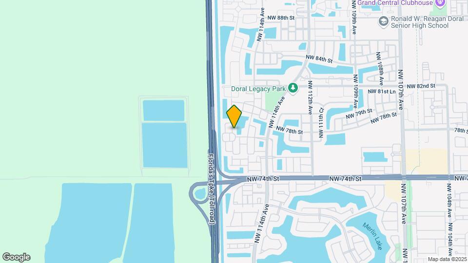 7803 NW 116th Ave Map and Location Details