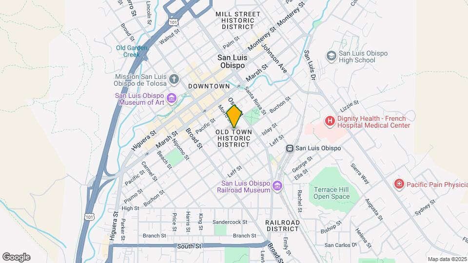 1427 Morro St Map and Location Details