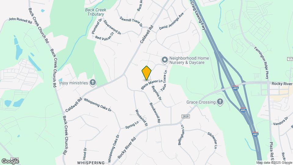 13025 Blaze Manor Ln Mapa y Detalles de la Ubicación